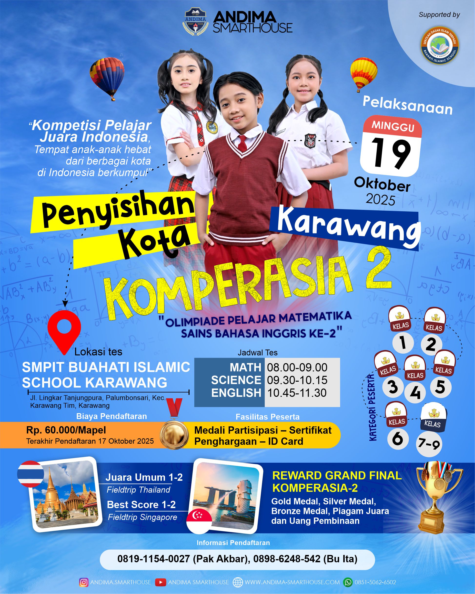 HASIL PENYISIHAN KOMPERASIA-2 KOTA KARAWANG