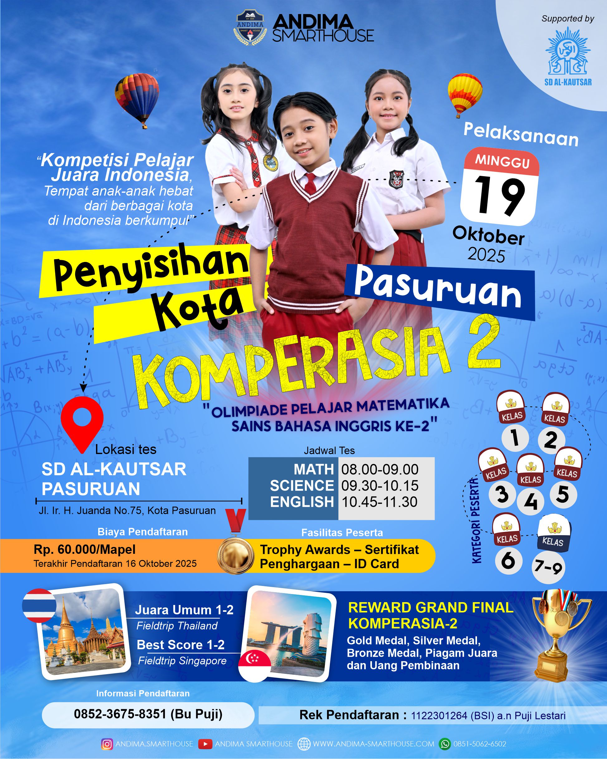 HASIL PENYISIHAN KOMPERASIA-2 KOTA PASURUAN