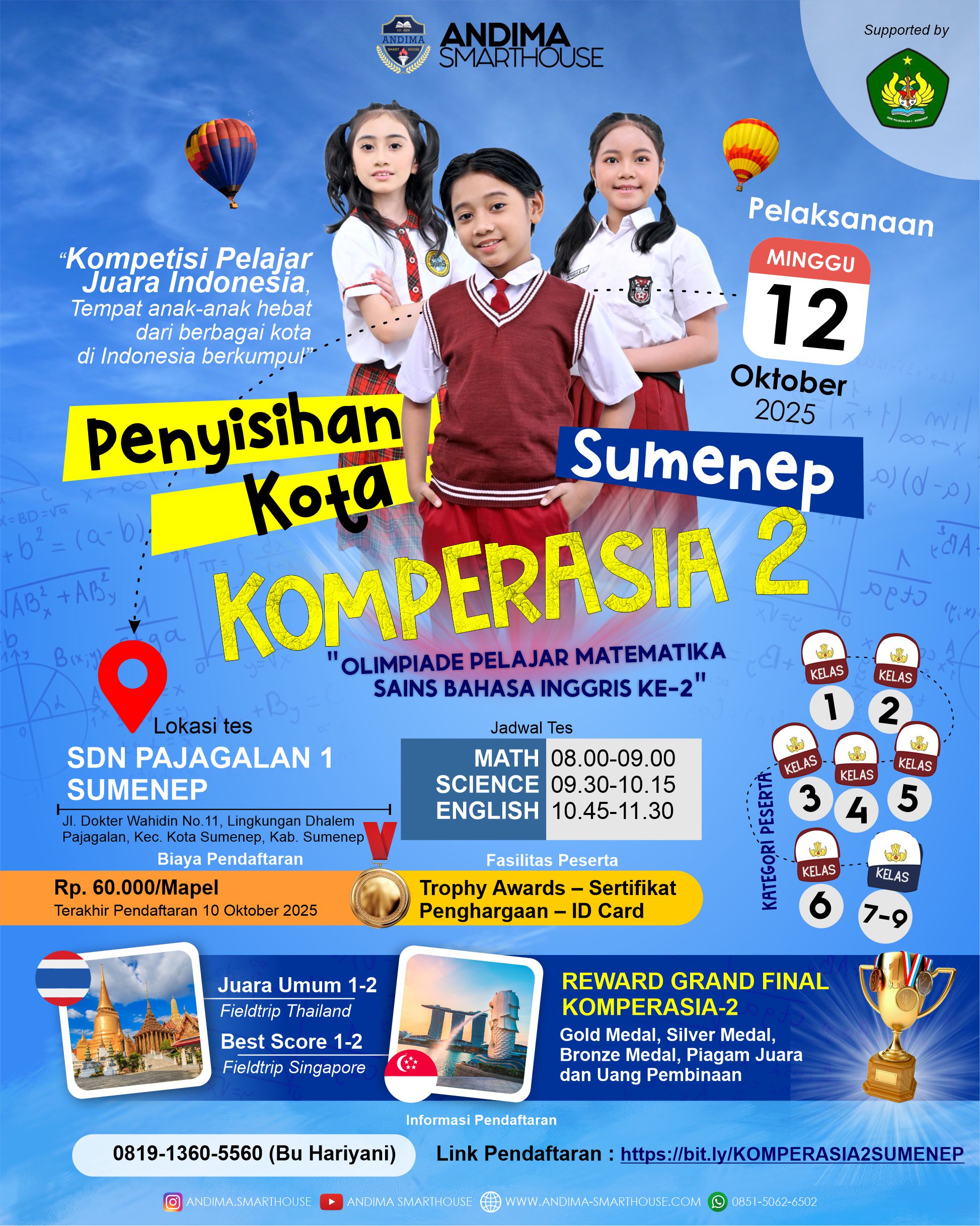 HASIL PENYISIHAN KOMPERASIA-2 KOTA SUMENEP