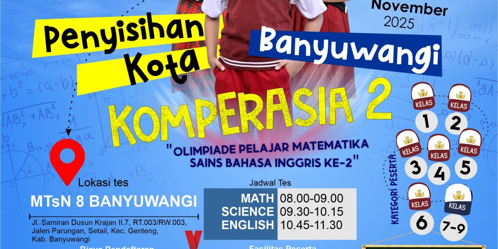 HASIL PENYISIHAN KOMPERASIA-2 KOTA BANYUWANGI