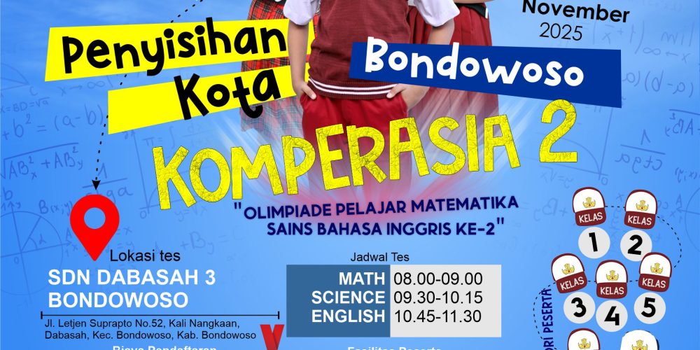 HASIL PENYISIHAN KOMPERASIA-2 KOTA BONDOWOSO