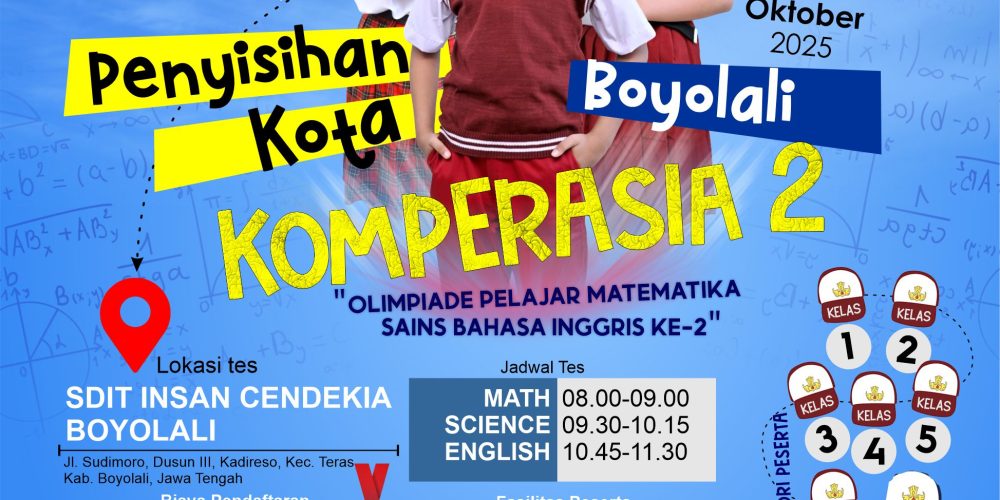 HASIL PENYISIHAN KOMPERASIA-2 KOTA BOYOLALI